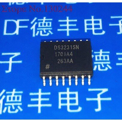 100 ชิ้น/ล็อต DS3231SN SOP16 DS3231 SOP ที่แม่นยํามาก I2C-Integrated RTC/TXO/คริสตัลใหม่และต้นฉบับใน