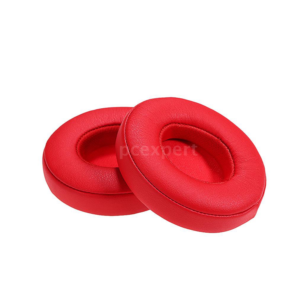 PCER◆Replacement Memory Ear Pad Protein Leather Around Ear Cups Cushion Cover for Beats SOLO 2 / 3 Wireless On Ear Headp #7