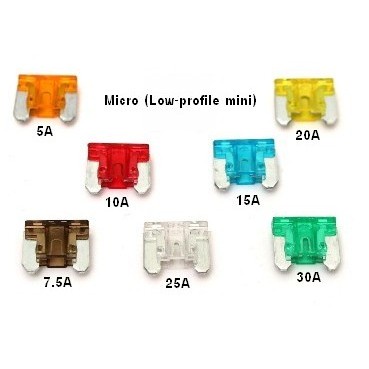 Mirco ฟิวส์ปลั๊กเสียบรถยนต์ 1 ชิ้น