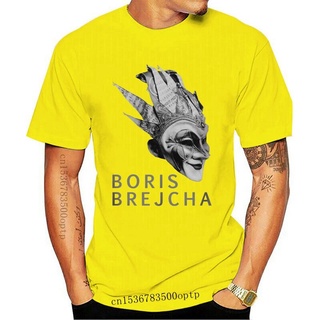 เสื้อยืดผ้าฝ้ายพิมพ์ลายแฟชั่น ใหม่ เสื้อยืดลําลอง แขนสั้น พิมพ์ลาย Boris Brejcha Mask Dj High Tech Minimal Techno Music