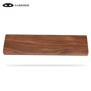 Magegee แผ่นไม้วอลนัทคีย์บอร์ดเล่นเกมบรรเทาอาการปวดข้อมือทนทาน