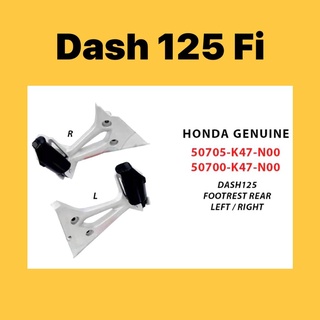 ขายึดที่พักเท้าด้านหลัง สําหรับ HONDA DASH125-FI (OE) // DASH125 FI FOOTREST BELAKANG KIRI KANAN