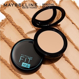 [พร้อมส่ง] Maybelline Fit me powder compact 6 g แป้งคุมมัน