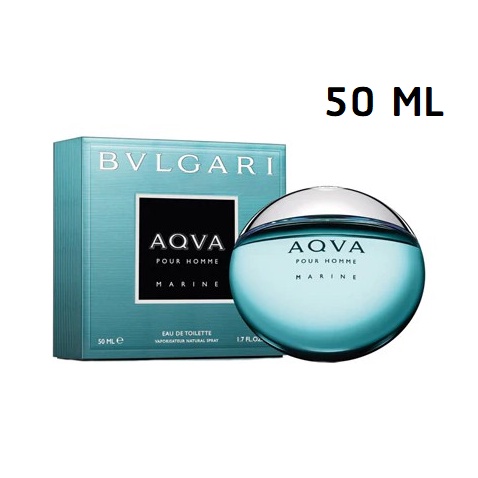 (50 ML) Bvlgari Aqva Pour Homme Marine 50 ml. กล่องซีล ป้ายไทย