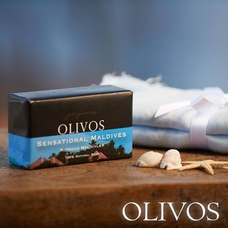 โอลิโวส สบู่น้ำมันมะกอก 100% PERFUME 100% OLIVE OIL NATURAL SOAP SENSATIONAL MALDIVES