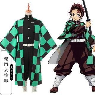 ชุดคอสเพลย์การ์ตูน demon slayer:kimetsu no yaiba nezuko kamdo tanjirou สําหรับผู้ใหญ่