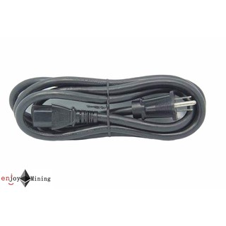 สายไฟAc Power ยี่ห้อI-SHENG ขนาด 14 AWG 3*2.08 sqmm (รับไฟได้15แอมป์) สายไฟAsic