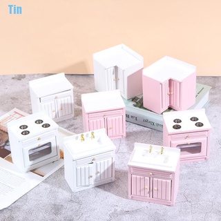 (Tinching) เฟอร์นิเจอร์ไม้จิ๋ว สําหรับตกแต่งบ้านตุ๊กตา 1:12