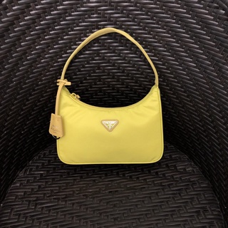 พรี Prada hobo Nylon 1NE515กระเป๋าถือกระเป๋าแฟชั่นกระเป๋าสะพายข้าง กระเป๋าผ้าแบรนด์เนน กระเป๋าคาดอก