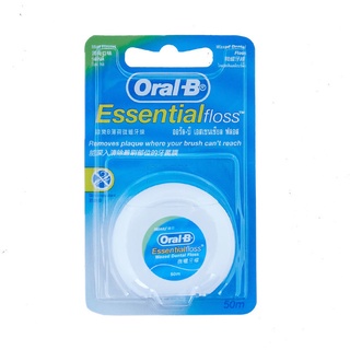 ไหมขัดฟัน ออรัลบี Oral-B Essential Floss 50 เมตร