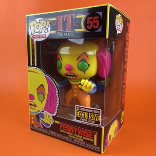 Funko POP Pennywise Blacklight It (1990) Entertainment Earth Exclusive 55