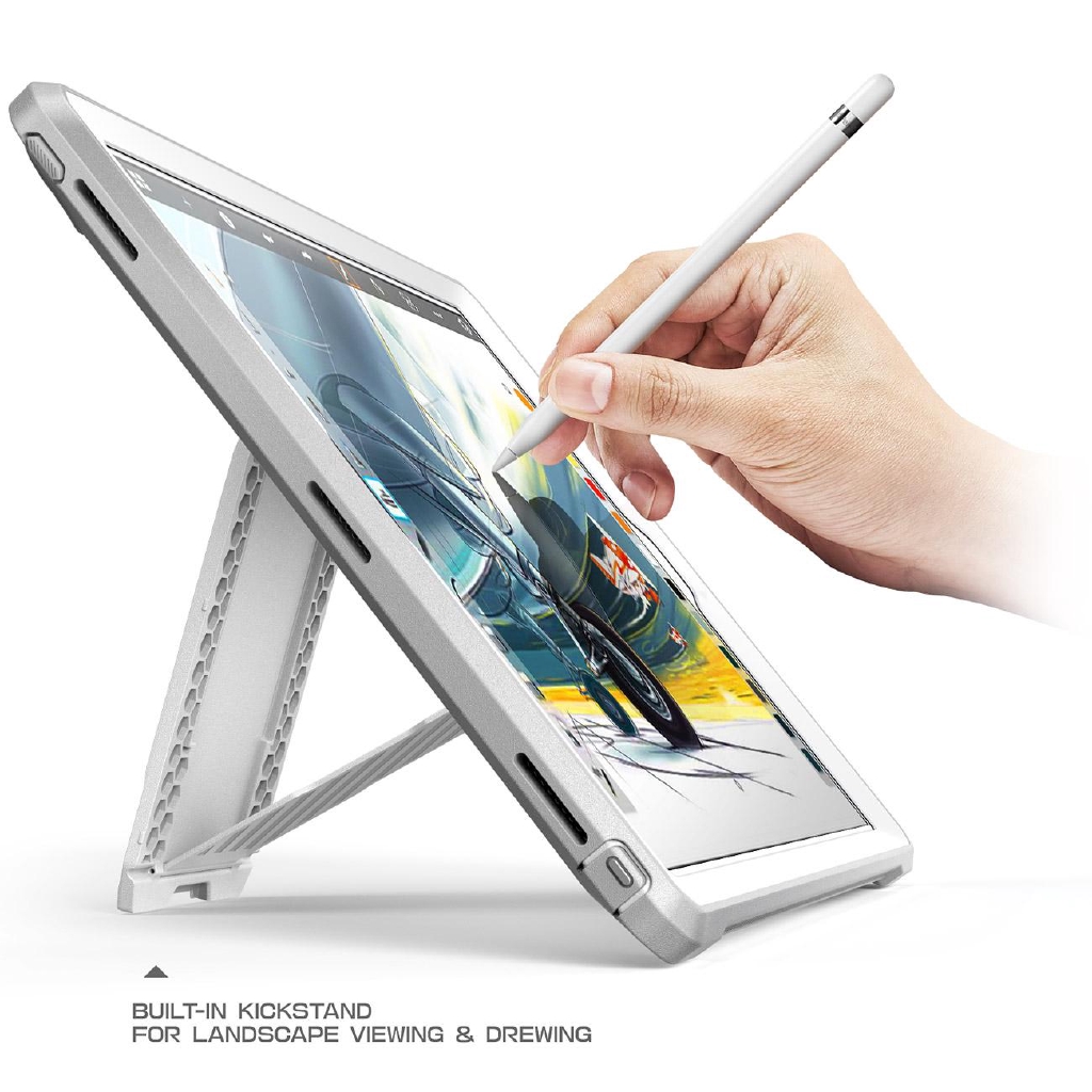 SUPCASE iPad Pro 12.9 2017 กรณี Heavy Duty ป้องกันพร้อม Kickstand ...