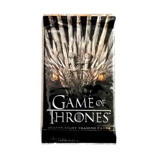 (Sealed Pack) ซองสุ่มการ์ดลายเซ็นต์นักแสดง ซีรี่ย์ มหาศึกชิงบัลลังก์ ( GOT ) GAME OF THRONES TRADING CARDS