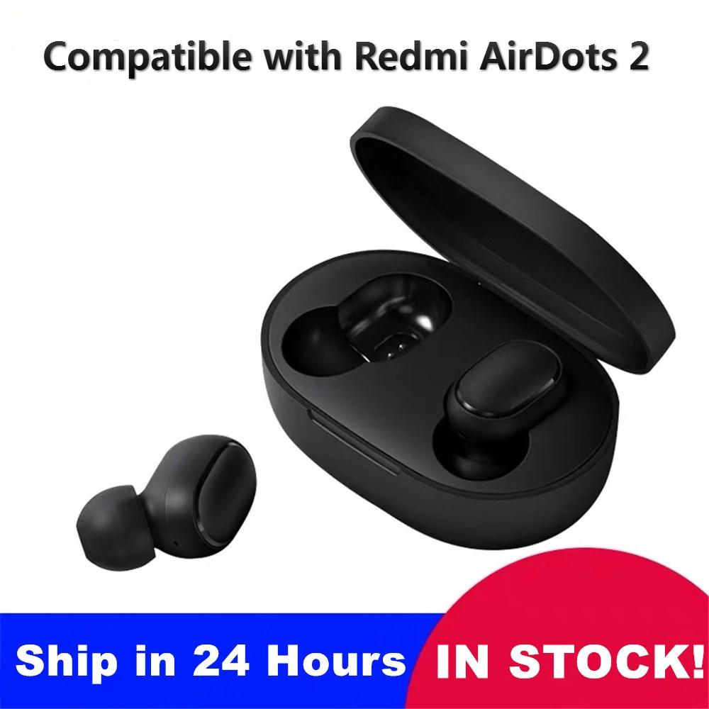 ชุดหูฟังบลูทูธไร้สาย 5.0 ตัดเสียงรบกวน สําหรับ Xiaomi Redmi Airdots 2 Airdots 2