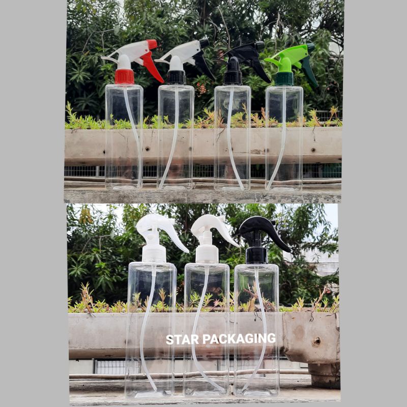 500ml ขวด 500ml Kispray ขวดกล่อง 500ml ขวดสเปรย์กล่องฝาทริกเกอร์ Kispray คอ 28