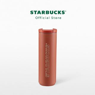 Starbucks Stainless Steel Copper Wordmark Tumbler 16oz. ทัมเบลอร์สตาร์บัคส์สแตนเลสสตีลสีทองแดง ขนาด 16ออนซ์ A11116418