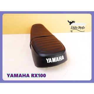 YAMAHA RX100 "BLACK" COMPLETE DOUBLE SEAT  // เบาะ เบาะรถมอเตอร์ไซค์ สีดำ หนังพีวีซี สวยมาก สินค้าคุณภาพดี