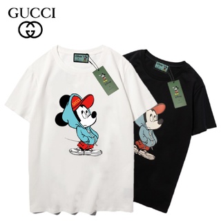 เสือยืดผู้ชาย เสื้อคู่ ราคาต่ำสุด!!GU ผู้ชายและผู้หญิงแฟชั่นลำลองเสื้อยืดแขนสั้นS-3XL เสื้อผู้ชายเท่