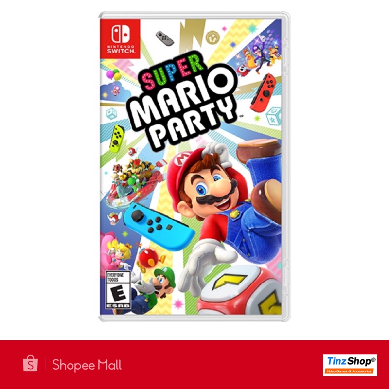 Nintendo Switch  Super Mario Party Zone Asia English  เกม มาริโอ้ ปาร์ตี้ ภาษาอังกฤษ 6lQO 6nuo
