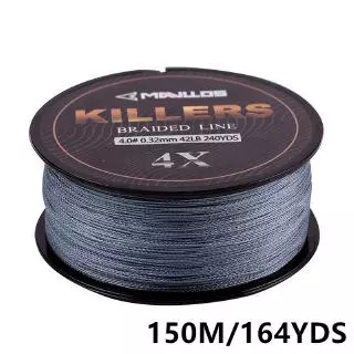 mavllos เอ็นตกปลา PE 0.06 - 0.37 มม. 4-47 lb 4 สาน 150 ม.