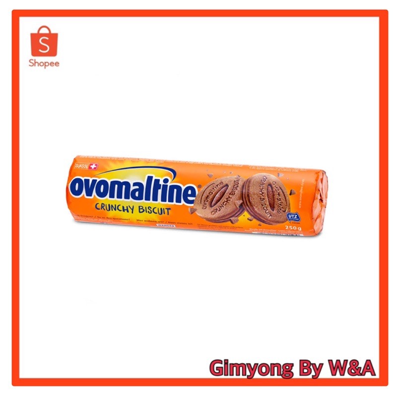 Ovomaltine Crunchy Biscuit บิสกิตโอโวมอลตินครั้นชี่
