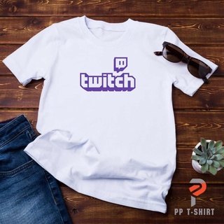 เสื้อยืด Twitch เนื้อผ้าCotton comb No.30 ดีที่สุดของ Cotton ใส่สบาย สกรีนใหม่ทุกตัว