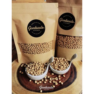 ถั่วเหลืองออร์แกนิค ถั่วเหลืองดิบ Organic Soybean 500g