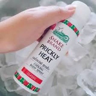 Snake brand prickly heat cooling Body spray classic 50ml.