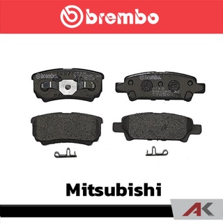 ผ้าเบรกหลัง Brembo โลว์-เมทัลลิก สำหรับ Mitsubishi Cedia 2004 Lancer ex 2010 รหัสสินค้า P54 034B ผ้าเบรคเบรมโบ้