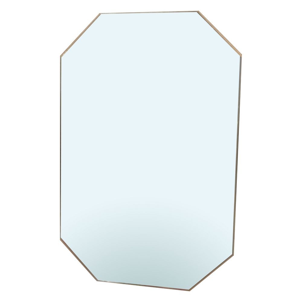 กระจกตกแต่ง กระจกเงาตกแต่ง MOYA JEWELRY WO-W6610S ลายไม้ กระจกห้องน้ำ ห้องน้ำ MIRROR MOYA JEWELRY WO-W6610S WOOD
