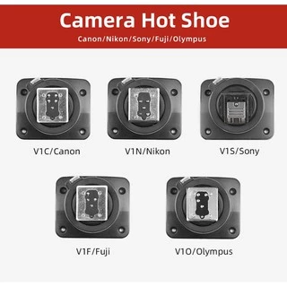 พร้อมส่ง Speedlite V1 V1C V1N V1S V1F V1O V1Pแฟลชเปลี่ยนอุปกรณ์เสริมรองเท้าสำหรับกล้อง