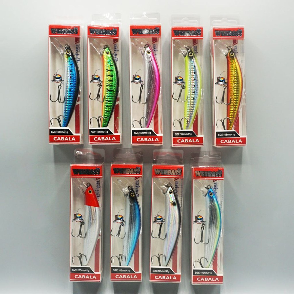 เหยื่อวีแบส รุ่น CABALA SINKING by WEEBASS