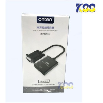 Onten otn-5138s vga to hdmi adapter with audio ejLd