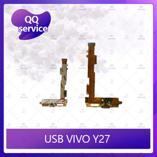 USB VIVO Y27 อะไหล่สายแพรตูดชาร์จ แพรก้นชาร์จ Charging Connector Port Flex Cable（ได้1ชิ้นค่ะ)  QQ service