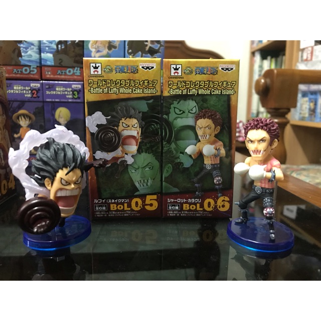 WCF - Luffy Snakeman & Katakuri - Battle whole cake มือ1 Lot.jp