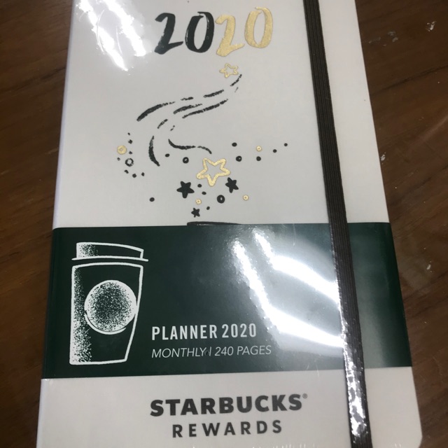 Planner starbucks 2020 limited Shopee Thailand