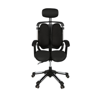 SB Design Square เก้าอี้สำนักงานเพื่อสุขภาพ HARA CHAIR รุ่น NIETZSCHE H-Black (65x50x130 ซม.)