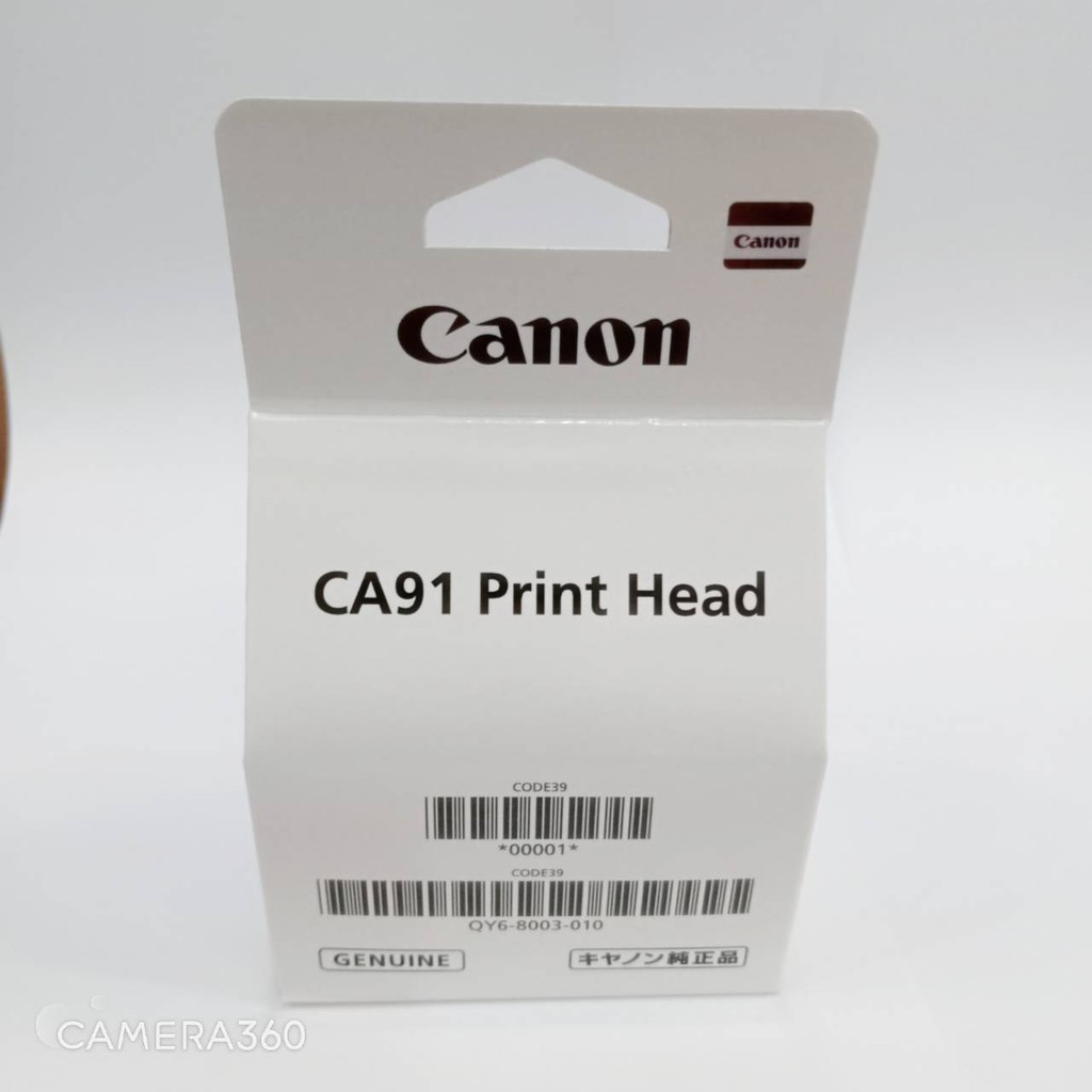 หัวพิมพ์ CANON G-Series ตลับดำ CA91 G1000,G2000,G3000,G4000 แพ็คเกตใหม่นะครับ