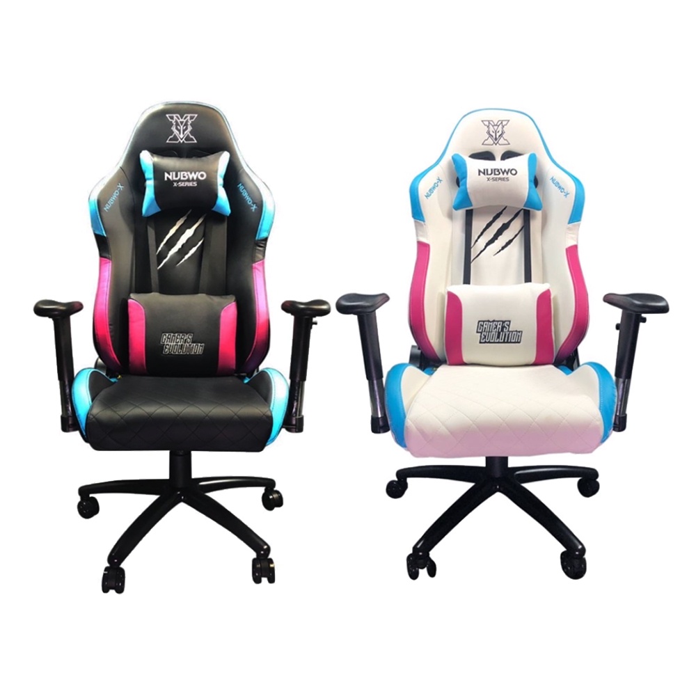NUBWO X112 Limited Gaming Chair เก้าอี้เกมมิ่ง [รับประกันช่วงล่าง 1 ปี] - (สีดำ,สีขาว)