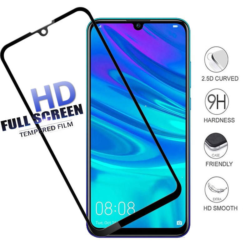 Huawei Y6 Y9 P Smart 2019 กระจกกันรอยหน้าจอโทรศัพท์ For P Smart Plus P20 Nova 4 4e 3i 2 lite Nova5T Honor 8X 8A ฝาครอบป้องกันเต็มแก้ว