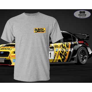เสื้อยืด RACING เสื้อซิ่ง [เทา] [AUTO METER]