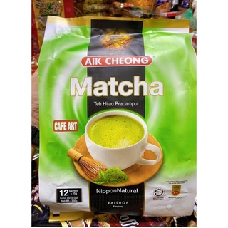 Aik Cheong Matcha ชาเขียว มัทฉะ สำเร็จรูปพร้อมดื่ม