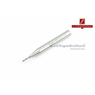 ดอกเอ็นมิลไฮสปีด Endmill HSSCo8 Kugel 4 ฟัน 2 mm