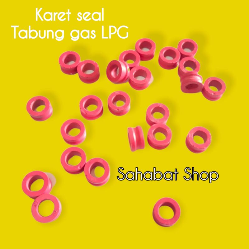MERAH ยางซีลสีแดงสําหรับ LPG GAS CYLINDER / LGP 3KG 5.5KG 12KG SNI QUALITY