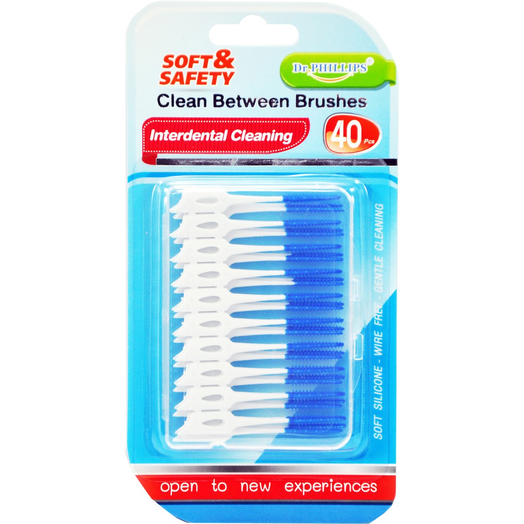 Dr. Phillips - แปรงซอกฟันซิลิโคน <<พร้อมส่งค่ะ>>