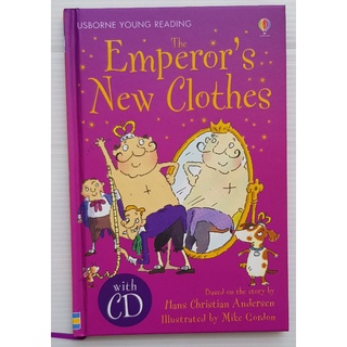 Emperors New Clothes with CD Audio เหมาะสำหรับน้องหัดอ่าน hard cover