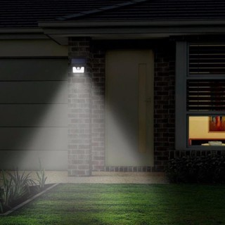 โคมไฟ Solar LED Motion Sensor Wall Light  LED : 30 หลอด ติดผนังกันน้ำ ไฟพลังงานแสงอาทิตย์ Solar Cell