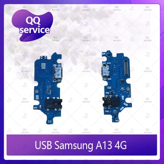 USB Samsung A13 4G  อะไหล่สายแพรตูดชาร์จ แพรก้นชาร์จ Charging Connector Port Flex Cable（ได้1ชิ้นค่ะ) QQ service