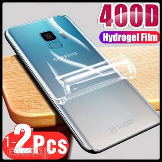 Samsung Galaxy S9 S8 A80 A90 5G A91 S Note 8 9 J6 A8 Plus 2018 Z Flip Back Protector Hydrogel Film