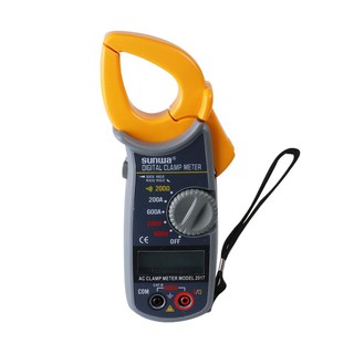 แคลมป์มิเตอร์ดิจิทัล SUNWA 2017 DIGITAL CLAMP METER SUNWA 2017